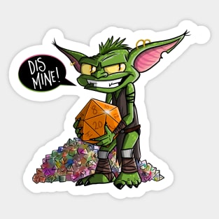 Dice Goblin Sticker